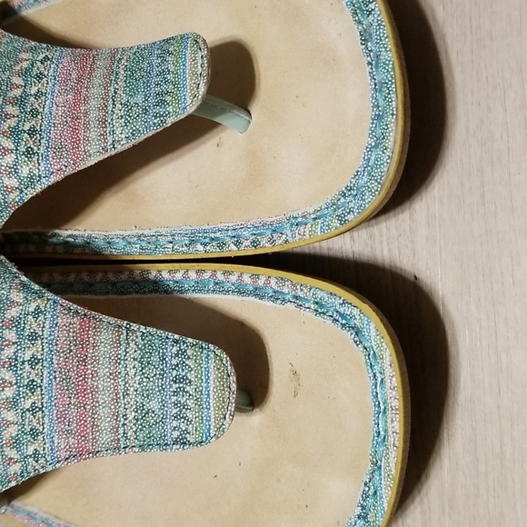 EUC Alegria Codi Seascape Flip Flop Size 10.5 - Picture 6 of 12